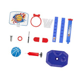 Kids Basketball Hoop Family Game Backyard Outside Toys Interaction Game Toys Blue