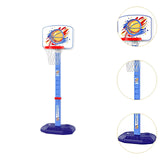 Kids Basketball Hoop Family Game Backyard Outside Toys Interaction Game Toys Blue