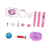 Kids Basketball Hoop Family Game Backyard Outside Toys Interaction Game Toys Pink