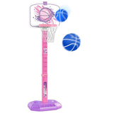 Kids Basketball Hoop Family Game Backyard Outside Toys Interaction Game Toys Pink