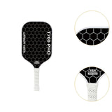 Maxbell Pickleball Paddle Training Pickleball Racket for Balance Control Consistency White