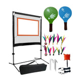 Badminton Net with Stand Replacement with Rackets for Practice Outdoor Parks