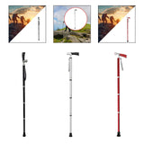 Maxbell Trekking Pole Telescoping 3 Joints Hiking Stick for Hiker Backpacker Camping