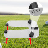 Maxbell Golf Putting Trainer Aid Holder Golf Putters Training for Indoor Garage Yard