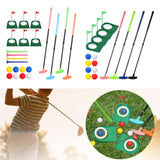 Maxbell Retractable Golf Putter Portable Two Ways Golf Putter for Home Office Garden with Golf Tee