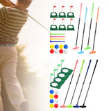 Maxbell Retractable Golf Putter Portable Two Ways Golf Putter for Home Office Garden with Golf Tee
