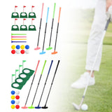 Maxbell Retractable Golf Putter Portable Two Ways Golf Putter for Home Office Garden with Golf Tee