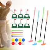 Maxbell Retractable Golf Putter Portable Two Ways Golf Putter for Home Office Garden with Golf Tee