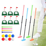 Maxbell Retractable Golf Putter Portable Two Ways Golf Putter for Home Office Garden with Golf Tee