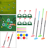 Maxbell Retractable Golf Putter Portable Two Ways Golf Putter for Home Office Garden with Golf Tee