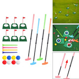 Maxbell Retractable Golf Putter Portable Two Ways Golf Putter for Home Office Garden with Golf Tee