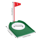 Maxbell Retractable Golf Putter Portable Two Ways Golf Putter for Home Office Garden with Golf Tee