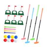 Maxbell Retractable Golf Putter Portable Two Ways Golf Putter for Home Office Garden with Golf Tee