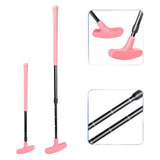 Maxbell Retractable Golf Putter Portable Two Ways Golf Putter for Home Office Garden with Golf Tee