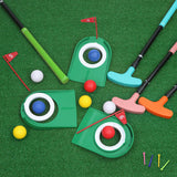 Maxbell Retractable Golf Putter Portable Two Ways Golf Putter for Home Office Garden with Golf Tee
