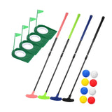 Maxbell Retractable Golf Putter Portable Two Ways Golf Putter for Home Office Garden without Golf Tee
