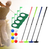 Maxbell Retractable Golf Putter Portable Two Ways Golf Putter for Home Office Garden without Golf Tee