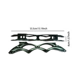 2x Speed Skate Frame with Accessories Alloy Inline Skate Replacement Frame for 4x110