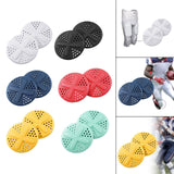 2Pcs Mini Soccer Shin Guards Gear Football Training for Boys Girls Men Women White