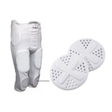 2Pcs Mini Soccer Shin Guards Gear Football Training for Boys Girls Men Women White