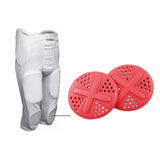 2Pcs Mini Soccer Shin Guards Gear Football Training for Boys Girls Men Women Red