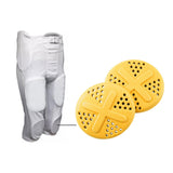 2Pcs Mini Soccer Shin Guards Gear Football Training for Boys Girls Men Women Yellow