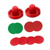 Air Hockey Pucks Family Game Mini Air Hockey Table Game for Home Game Tables Pucks and Pushers