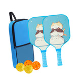 Maxbell Kids Pickleball Paddles Set Rackets Professional with Balls and Bag Training Three Cat