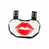 Maxbell Football Back Plate for Football Players for Athletes Novelty Lower Back Pad 25.5cmx25cm