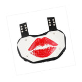 Maxbell Football Back Plate for Football Players for Athletes Novelty Lower Back Pad 25.5cmx25cm