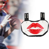 Maxbell Football Back Plate for Football Players for Athletes Novelty Lower Back Pad 25.5cmx25cm
