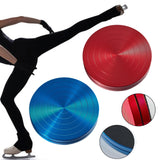 Ballet Turning Board Premium Aluminum Round Training Disc for Figure Skaters Red Diameter 12cm