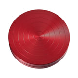 Ballet Turning Board Premium Aluminum Round Training Disc for Figure Skaters Red Diameter 12cm