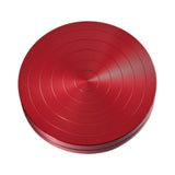 Ballet Turning Board Premium Aluminum Round Training Disc for Figure Skaters Red Diameter 12cm