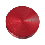 Ballet Turning Board Premium Aluminum Round Training Disc for Figure Skaters Red Diameter 12cm