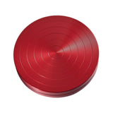 Ballet Turning Board Premium Aluminum Round Training Disc for Figure Skaters Red Diameter 12cm