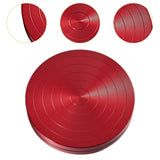 Ballet Turning Board Premium Aluminum Round Training Disc for Figure Skaters Red Diameter 12cm