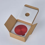 Ballet Turning Board Premium Aluminum Round Training Disc for Figure Skaters Red Diameter 12cm