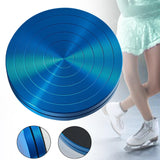 Ballet Turning Board Premium Aluminum Round Training Disc for Figure Skaters Blue Diameter 12cm