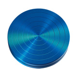 Ballet Turning Board Premium Aluminum Round Training Disc for Figure Skaters Blue Diameter 12cm