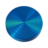 Ballet Turning Board Premium Aluminum Round Training Disc for Figure Skaters Blue Diameter 12cm