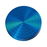 Ballet Turning Board Premium Aluminum Round Training Disc for Figure Skaters Blue Diameter 12cm