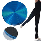 Ballet Turning Board Premium Aluminum Round Training Disc for Figure Skaters Blue Diameter 12cm