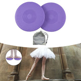 2Pcs Ballet Turning Board Ballet Training Device for Ballet Household Sports Purple