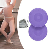 2Pcs Ballet Turning Board Ballet Training Device for Ballet Household Sports Purple