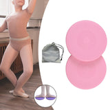 2Pcs Ballet Turning Board Ballet Training Device for Ballet Household Sports Pink