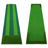 Maxbell Golf Indoor Putting Mat 118inch Length Training Aid for Sports Beginners Men Double Color