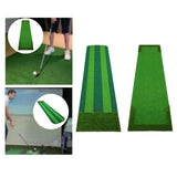 Maxbell Golf Indoor Putting Mat 118inch Length Training Aid for Sports Beginners Men Double Color