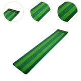 Maxbell Golf Indoor Putting Mat 118inch Length Training Aid for Sports Beginners Men Double Color