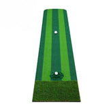 Maxbell Golf Indoor Putting Mat 118inch Length Training Aid for Sports Beginners Men Double Color